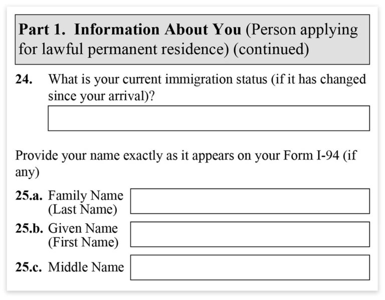 Form I485 Step by Step Instructions SimpleCitizen