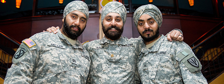 Sikh Men Serving In The U.S. Military