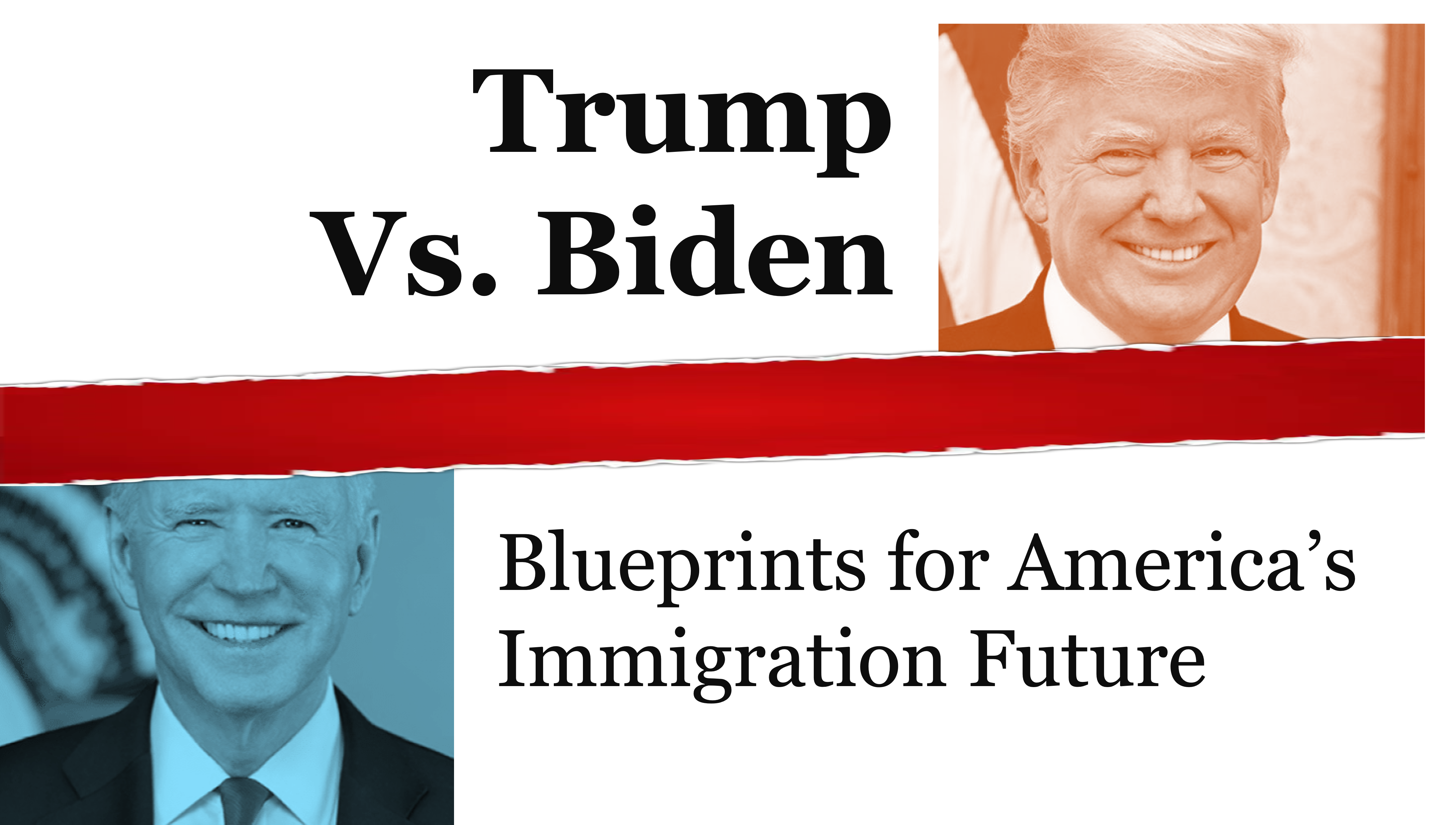 What is the difference between Trump and Biden's plans for US Immigration Policy